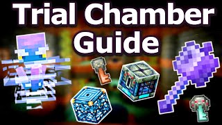 FULL Minecraft 121 Trial Chamber Guide  How to Find amp Raid Trial Chambers  Breeze Bogged Mace [upl. by Nomis]