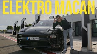 🔋 2024 Porsche Macan Elektro Testfahrt Technik und neues Infotainment im Detail  Autophorie [upl. by Richmound]