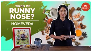 Runny Nose Home Remedies  Homeveda  HT Lifestyle [upl. by Aiasi]