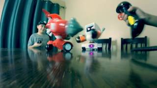 ROBOT DEATH BATTLE  Super Anthony VS Dobi ULTIMATE ROBOT DEATH BATTLE [upl. by Ralston]