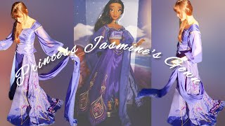 I made Princess Jasmines gown Part 2 [upl. by Marciano]