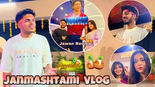 Day 1  Janmashtami Vlog With Jonathan Gaming And Whole Godlike Family [upl. by Yenar]