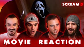 SCREAM 3 2000 MOVIE REACTION  First Time Watching [upl. by Alvie]