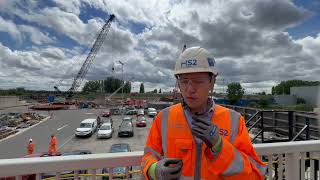 Skanska Costain Strabag JV sub agent Chris Hewett at Green Park Way Vent Shaft [upl. by Fasto854]