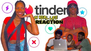 Tinder in real life Reaction video  HUGE KENNY [upl. by Hammerskjold]