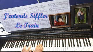 Richard Anthony  Jentends Siffler Le Train  Piano [upl. by Sayles710]