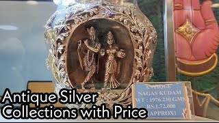 GRT Antique Silver Collections with Price and Weight [upl. by Essined652]