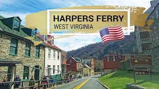 Drive into HARPERS FERRY  West Virginia USA [upl. by Jed188]