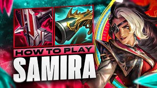 Samira in Season 14  Samira ADC Gameplay Guide  Best Samira Build amp Runes Season 14 [upl. by Flor]