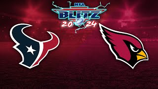 NFL BLITZ  Houston Texans vs Arizona Cardinals  Ep 282 [upl. by Bendite]