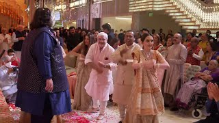 Billionaire Mukesh Ambani with Neeta Ambani amp Family Dancing for Engagement Ceremony  Rare Videos [upl. by Annohsat528]