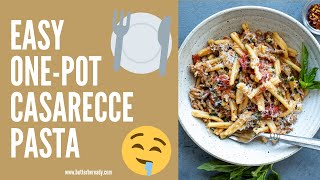 OnePot Casarecce Pasta [upl. by Cullan]