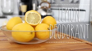 DIY  Naturally Get Rid of Body Odor [upl. by Riamo941]