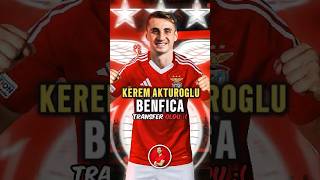 Kerem Aktürkoğlu Benfica’ya transfer oldu 🥲 keremaktürkoğlu galatasaray futbol [upl. by Eibrik]