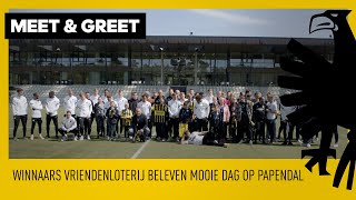 MEET amp GREET  Winnaars Vriendenloterij beleven mooie dag op Papendal 😁 [upl. by Helbonia]