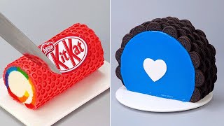 Amazing OREO amp KITKAT Chocolate Cake Decorating Recipe Amazing Cake and Dessert Tutorial [upl. by Assenab]