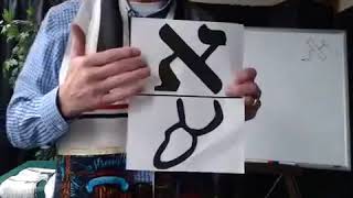 AlephBet Hebrew Letter Aleph  David Mattocks Part 1 [upl. by Urbanna5]