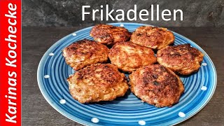 Saftige Frikadellen Fleischküchle selber machen und braten nach Omas Rezept  Bulette [upl. by Erdnaxela]