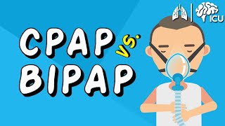 CPAP vs BiPAP  NonInvasive Ventilation EXPLAINED [upl. by Atinomar]