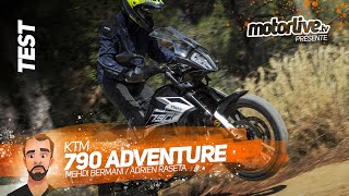 KTM 790 ADVENTURE I TEST MOTORLIVE [upl. by Portwin]