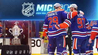 McDavid Hyman Lead Oilers to Cup Final  NHL Mic Drop  Stars vs Oilers [upl. by Akemor]