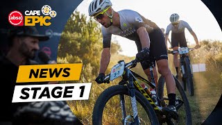 News  Stage 1  2023 Absa Cape Epic [upl. by Norford678]