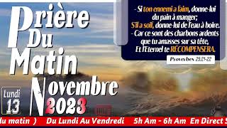 VICTOIRE DANS LADVERSITE  LUNDI 13 NOVEMBRE 2023  PRIERE DU MATIN  FRERE BIGOT LUXONER [upl. by Scrivenor]