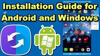 SideSync 2018 How to Install and Configure on Android and Windows [upl. by Rasure]