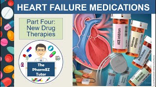 Heart Failure Medications Part Four New Drug Therapies Lecture for PharmacyStudentsamp Pharmacists [upl. by Nhguavoj193]