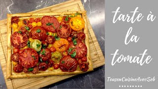 Tarte à la tomate tousencuisineavecseb [upl. by Brita565]