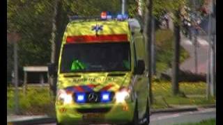 ambulance 12157 a1 in Velserbroek [upl. by Yanffit]