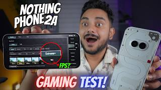 Nothing Phone 2a PUBG Test with FPS Meter 🔥 Heating Gyro Gameplay amp Battery Performance Review [upl. by Ttereve]