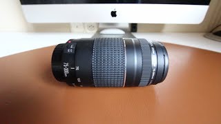 Canon EF 75300mm f456 III  Revisión en profundidad [upl. by Suivatra]