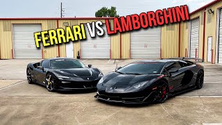 Ferrari vs Lamborghini [upl. by Mountford]