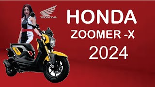 Honda ZoomerX 2024 Fitur Premium Harga Terjangkau [upl. by Sackman402]