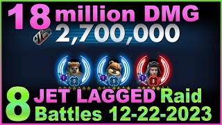 18 million damage Speeder Bike Raid  aiming for 20 almost there  SWGOH [upl. by Guntar963]