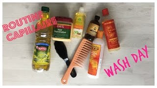 Wash day  Routine Capillaire 13 months post relaxer [upl. by Roskes]