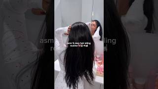 ASMR 5 Step Hair Oiling Routine 🎀🕯️🪷🦢 [upl. by Einafit]