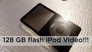 Upgrading a 30 GB iPod Video iFlash Quad mod  4 32 GB micro SD cards  Rockbox [upl. by Cindie693]