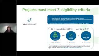 Eurostars Call 7 Webinar for applicants [upl. by Otaner]