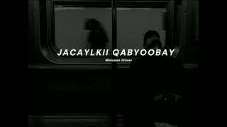 Jacaylkii qabyoobay  nimcaan hilaac slowed [upl. by Anitaf]