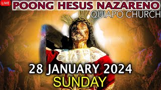 LIVE Quiapo Church Mass Today 28 January 2024 Sunday HEALING MASS [upl. by Princess592]