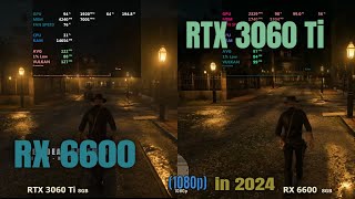 RTX 3060ti vs RX 6600 in 2024 [upl. by Suaeddaht]