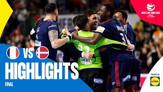 What a CRAZY final  France vs Denmark  Highlights  Mens EHF EURO 2024 [upl. by Charleton]