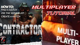 Contractor VR  How to Play Multiplayer Tutorial [upl. by Agrippina441]