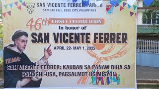 46th Fiesta Celebration In Honor of San Vicente FerrerUrgello Cebu City Philippines [upl. by Eedrahs130]