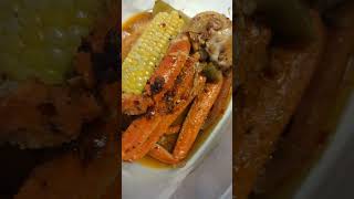 Pescatarian Life🦀 pescatarian seafood seafoodboil redsnapper crabs food cooking foodblogger [upl. by Fihsak]