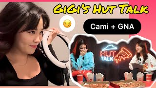 🤭REACTION to Youtuber GNA amp Cami  GiGi’s Hut Talk 🍕 [upl. by Olwen303]