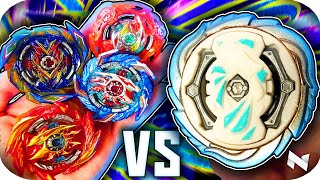 HEAVY METAL BEY VS SPARKING Wind Cygnus Custom Bey  Beyblade Burst Sparking Battle [upl. by Eiramlehcar]