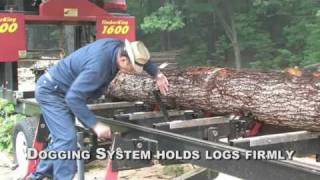 TimberKing Portable Sawmill Model 1600 Owner Floyd Colburn [upl. by Soneson611]